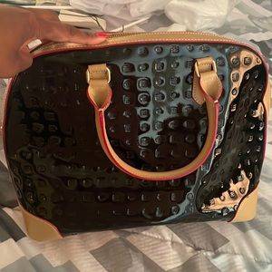 Arcadia leather dome bag